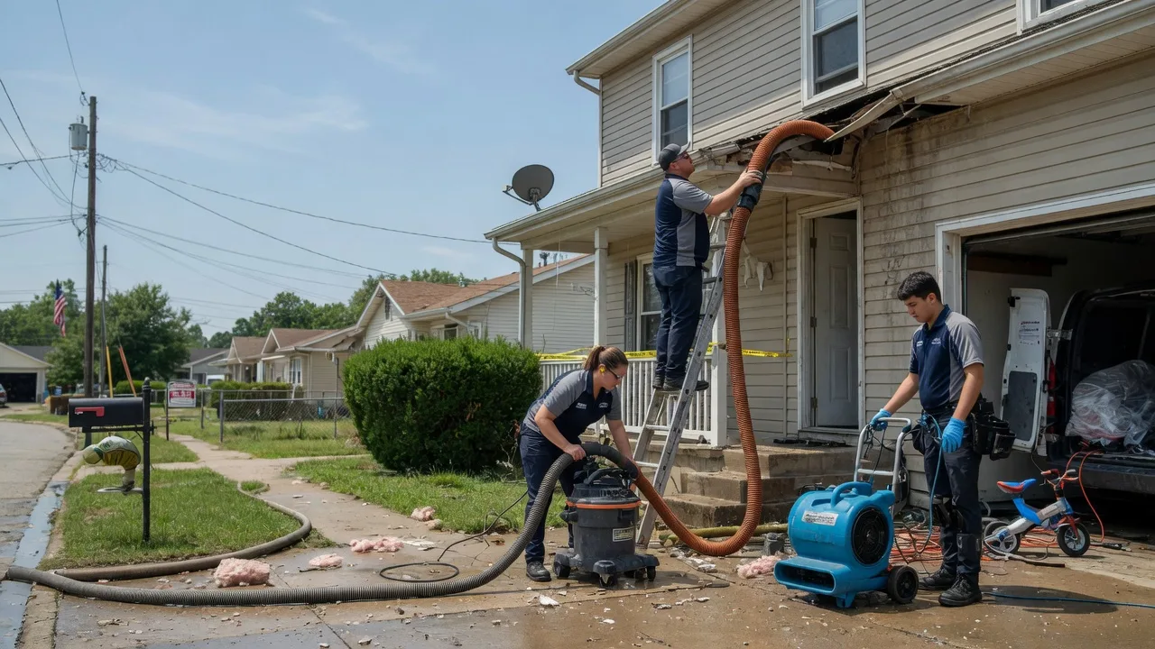 Water Damage Restoration in Spangler, PA near me